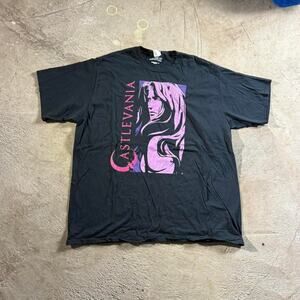 Black Castlevania Graphic T-shirt